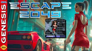 Escape 2049 - New Sega Genesis Game - Full Gameplay