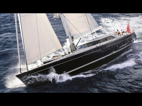 S/Y STATE OF GRACE | 40m Perini Navi fast sailing cruising line - High Performance World Cruiser