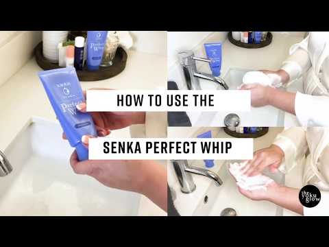 How To Use The Senka Perfect Whip