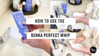 How To Use The Senka Perfect Whip