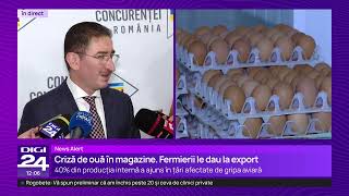 Consiliul Concurenței monitorizează piața ouălor: „Eu sper că producătorii și-au învățat lecția”