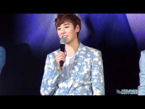 [FANCAM] 120628 여수엑스포 축하무대_멘트(2) (유키스 케빈/UKISS KEVIN)