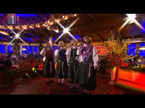 Milena in Marina Klinc, Anka in Ani Frece - Cvetoče tulpe (Slovenski pozdrav, 13. 3.)