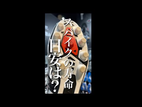 スパイクの寿命の目安は⁉︎