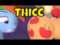 MY LITTLE PONY FRIENDSHIP IS MESSED APPLE JACK IS THICC