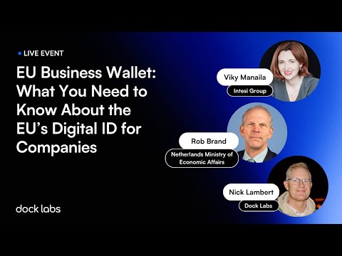 EU Business Wallet: What You Need to Know About the EU’s Digital ID for Companies [Live Event]