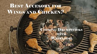 Best Wings/Drumsticks on Weber Kettle using BBQ Whirlpool/Vortex