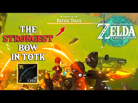 The STRONGEST BOW in Tears of the Kingdom and How to Make it (All Versions!)