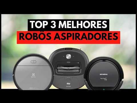 🏆TOP 3 MELHORES ROBÔS ASPIRADORES - Saiba Qual Robô Aspirador é a Melhor Opção em 2024! 🏆