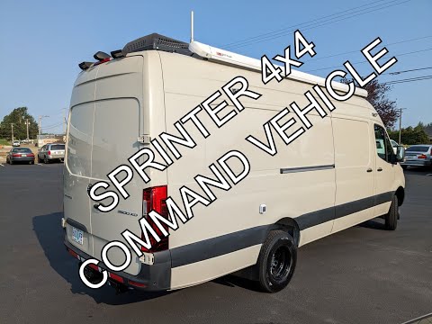 MOBILE COMMAND VEHICLE - SPRINTER 4x4 - Oregon State Police