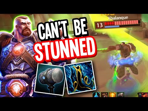 You CAN NOT STUN TYR IF HE BUILDS THIS SMITE BUILD!