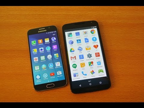 Samsung Galaxy S6 vs Nexus 6 - Apps Opening Speed Test HD