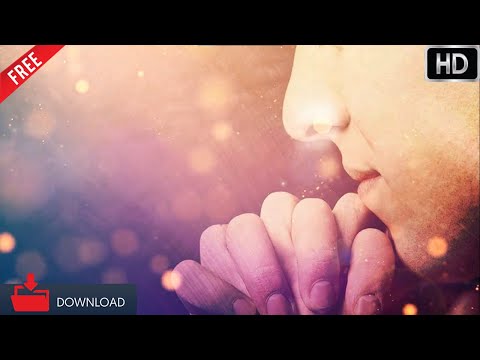 466, Free Christian Loop Background Video HD No Copyright / Praying / Christian Background