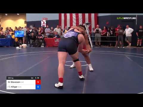 2018 FS WTT Challenge/UWW Juniors 125 Semi-Finals - Gable Steveson (GWC) Vs. Trent Hillger (Wisc).