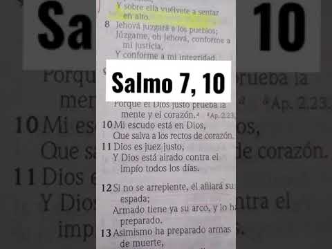 Salmo 7, 10