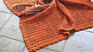 Filet Crochet Bunny Blanket | How To Crochet a Blanket | Crochet Bunny | Crochet chart reading