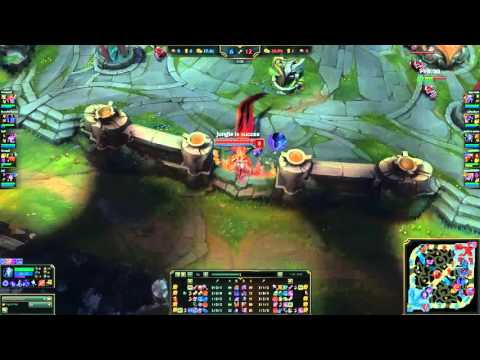 LoL: Svenskeren Kindred vs Nocturne Jungle SEASON2016 Mar 2016