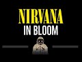 Nirvana • In Bloom (CC) 🎤 [Karaoke] [Instrumental Lyrics]