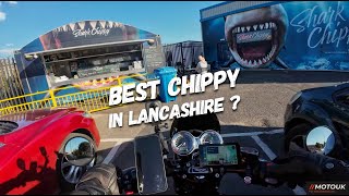 Triumph Bonneville T120 ride out to get the Best Fish & Chips in Lancashire 😁