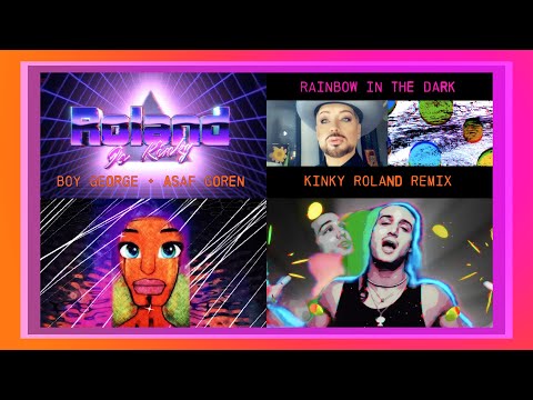 Rainbow In The Dark - Boy George + Asaf Goren. Kinky Roland Dance Remix. Video by Dean Stockings.