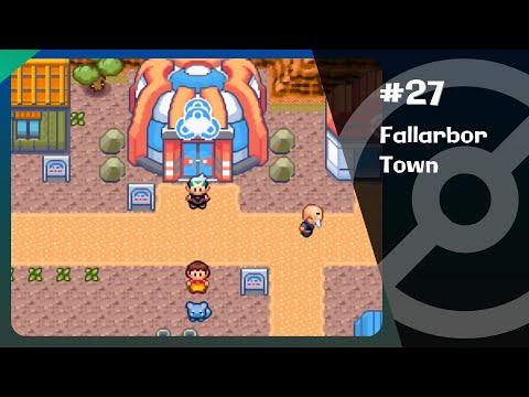 Pokemon Emerald EP.27 Fallarbor Town (口袋妖怪绿宝石27: 秋叶镇)