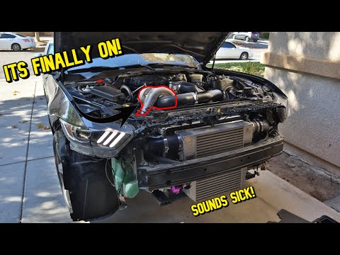 3.7 mustang gets procharged | 3.7 v6 mustang