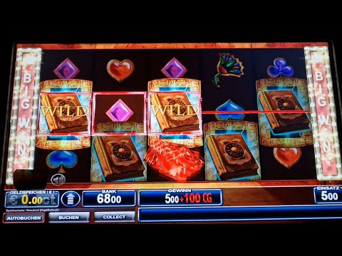 5 Bücher auf 5 Euro Fach Mega Jackpot Freispiele auf 5€ Fach Bally Wulff Spielautomaten Casino 