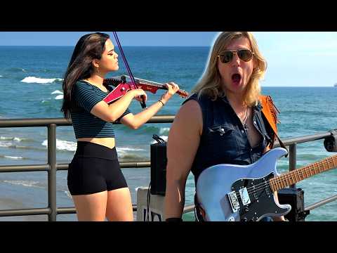 Thumbnail for I Start to Play Led Zeppelin and This Violinist Steals The Show by Head, Led Zeppelin, Y&T