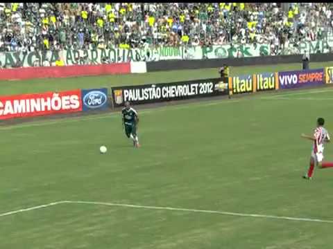 Gol do Valdivia - Palmeiras 6x2 Botafogo-SP - 13ª Rodada (Paulistão 2012)