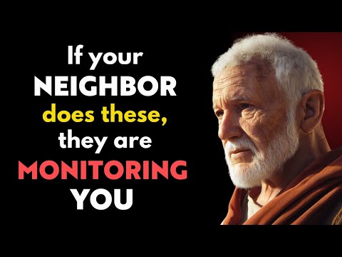 5 Signs Your Neighbor Isn't Just Nosy, THEY ARE MONITORING YOU | STOIC PHILOSOPHY