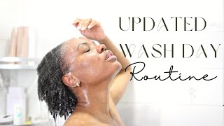 Updated Wash Day Routine Post No Oils/No Butters | 4C hair