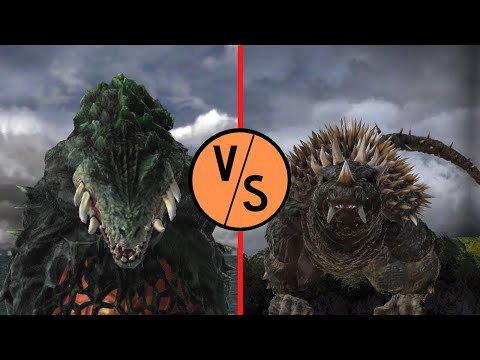 Biollante Vs Anguirus - Godzilla PS4