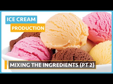 Ice Cream Production Lesson 1 Introduction Ice Cream