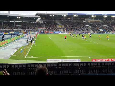 Marc Pfitzner Elfmeter zum 2-0 gegen SV Meppen 17.03.2019