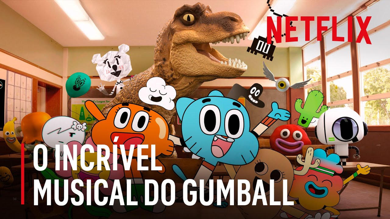 Cenas musicais de O Incrível Mundo de Gumball | Netflix Brasil