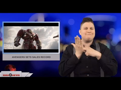 “Avengers” sets sales record (ASL - 3.19.18)