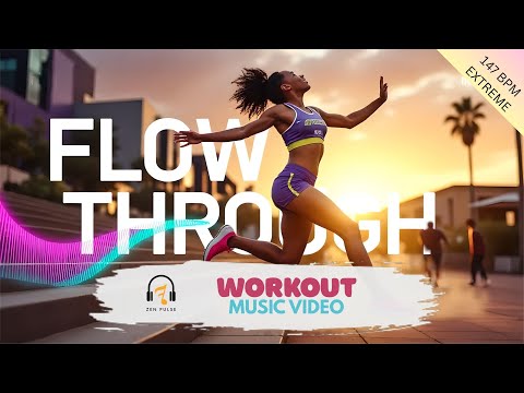 Flow Through | 147 BPM Power EDM Workout Music | 2:34 Cardio & HIIT Energy Boost #edm #workoutmusic