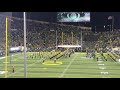 Oregon Football Entrance 2019
