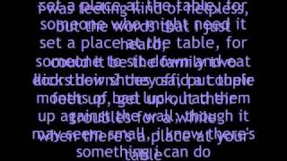 Set A Place At Your Table   Justin Bieber