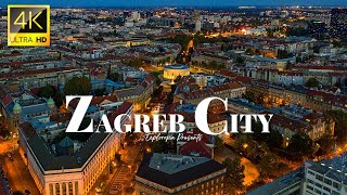 Zagreb Croatia 🇭🇷 in 4K ULTRA HD 60FPS Video