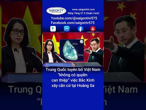 Trung Quốc tuyên bố Việt Nam “không có quyền can thiệp” việc Bắc Kinhxây căn cứ tại Hoàng Sa