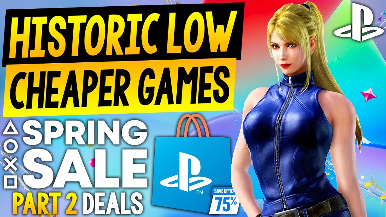 TONS of Great HISTORIC LOW PRICES PSN Spring Sale 2026 PART 2 PS5/PS4 Game Deals EVEN CHEAPER!