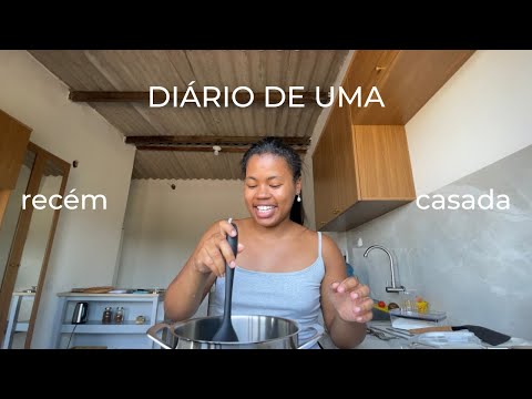 o primeiro churrasco de um casal recém casados na casa nova