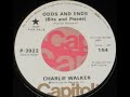 Charlie Walker "Odds and Ends (Bits and Pieces)" promo mono 45 vinyl