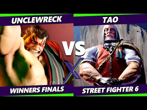 F@X 517 Winners Finals - UncleWreck (JP, Honda) Vs. Tao (JP) Street Fighter 6