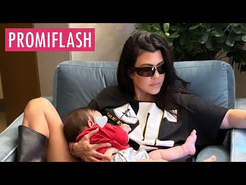 Kourtney Kardashian verbringt kaum Zeit ohne Sohn Rocky