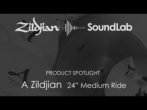Zildjian 24 Inch A  Medium Ride Cymbal A0037  642388102794 image 5