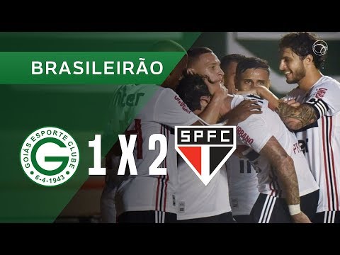 GOIÁS 1 X 2 SÃO PAULO - GOLS - 01/05 - BRASILEIRÃO 2019