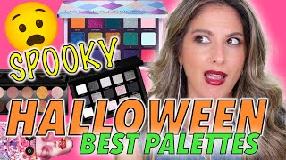 THE BEST EYESHADOW PALETTES FOR HALLOWEEN!