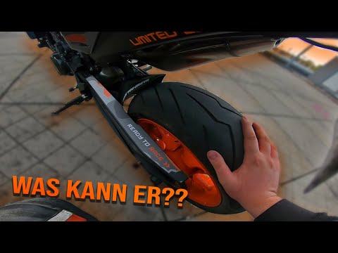 Pirelli Rosso 3 | Was kann er nach 4 jahren? 🔥 Grip bei 8 grad? KTM Duke 790 🧡 Engine Sound 🤤
